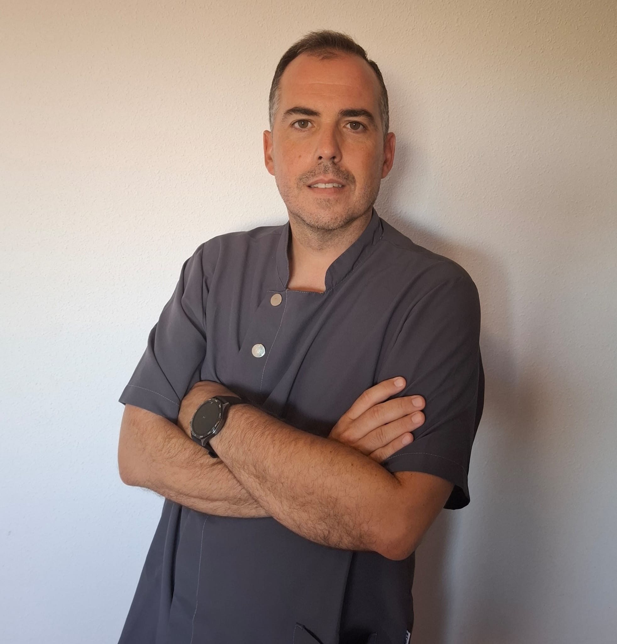 Javi Estrella, responsable del área de fisioterapia de OSTEOMUR